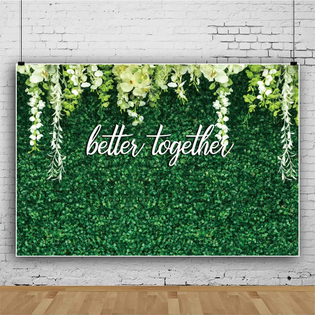 Hintergrund „Better Together“ 3x2 M – Blumenbanner Für Hochzeit, Party, Fotostudio