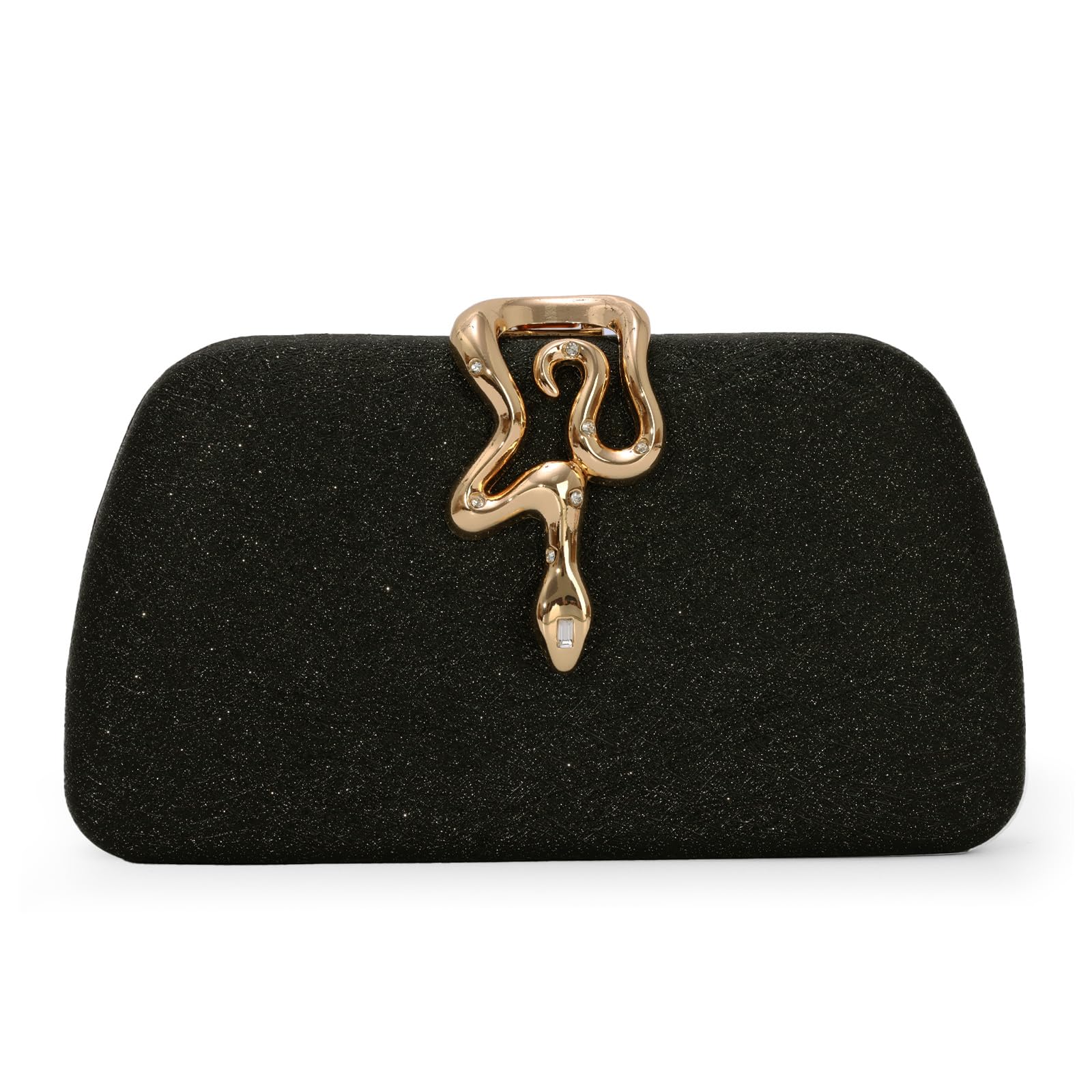 Emprier Clutch Purse for Women Glitter Evening Bags With Chain,for Party Prom Cocktail Wedding