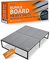 Meliusly Heavy Duty Queen Bunkie Board 60x80 - Anti-Sag Non-Slip Support for Slatted Frames, Breathable Noise-Free Mattress Board