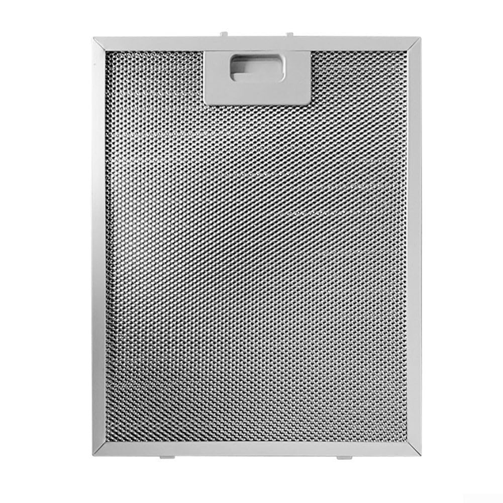 Metalowy filtr przeciwtłuszczowy do okapu kuchenne 2 szt. Aluminiowy filtr do okapu kuchennego, metalowa siatka, filtr wylotowy, 300x240x9mm, srebrny filtr do okapu kuchennego