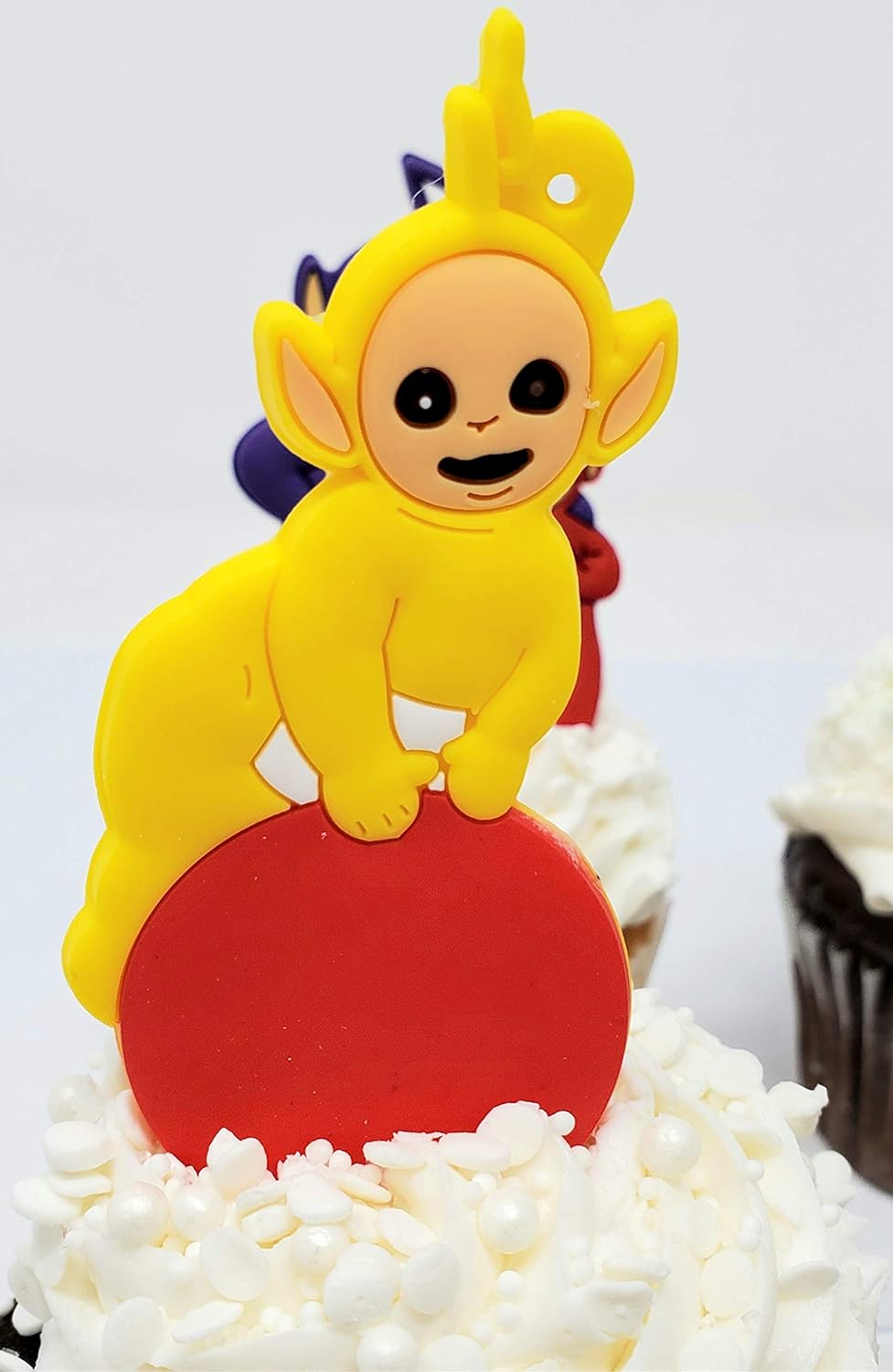 Teletubbies Decoration De Gateau D Anniversaire Avec Po Et Amis Amazon Fr Cuisine Et Maison