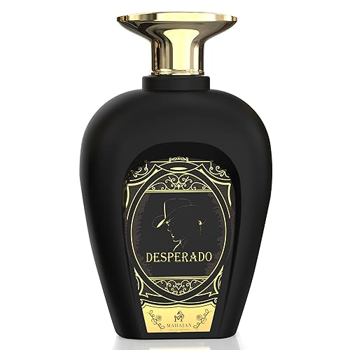 Mahajan Desperado Eau de Parfum  Colonia poderosa y seductora para hombre  Fragancia picante, amaderada y dulce para día y noche  Perfume de lujo de