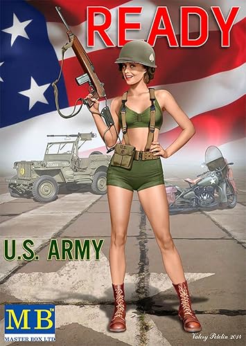 Master Box Models "Alice" U.S. Army - Kit de serie Pin-Up #3 (escala 1:24)