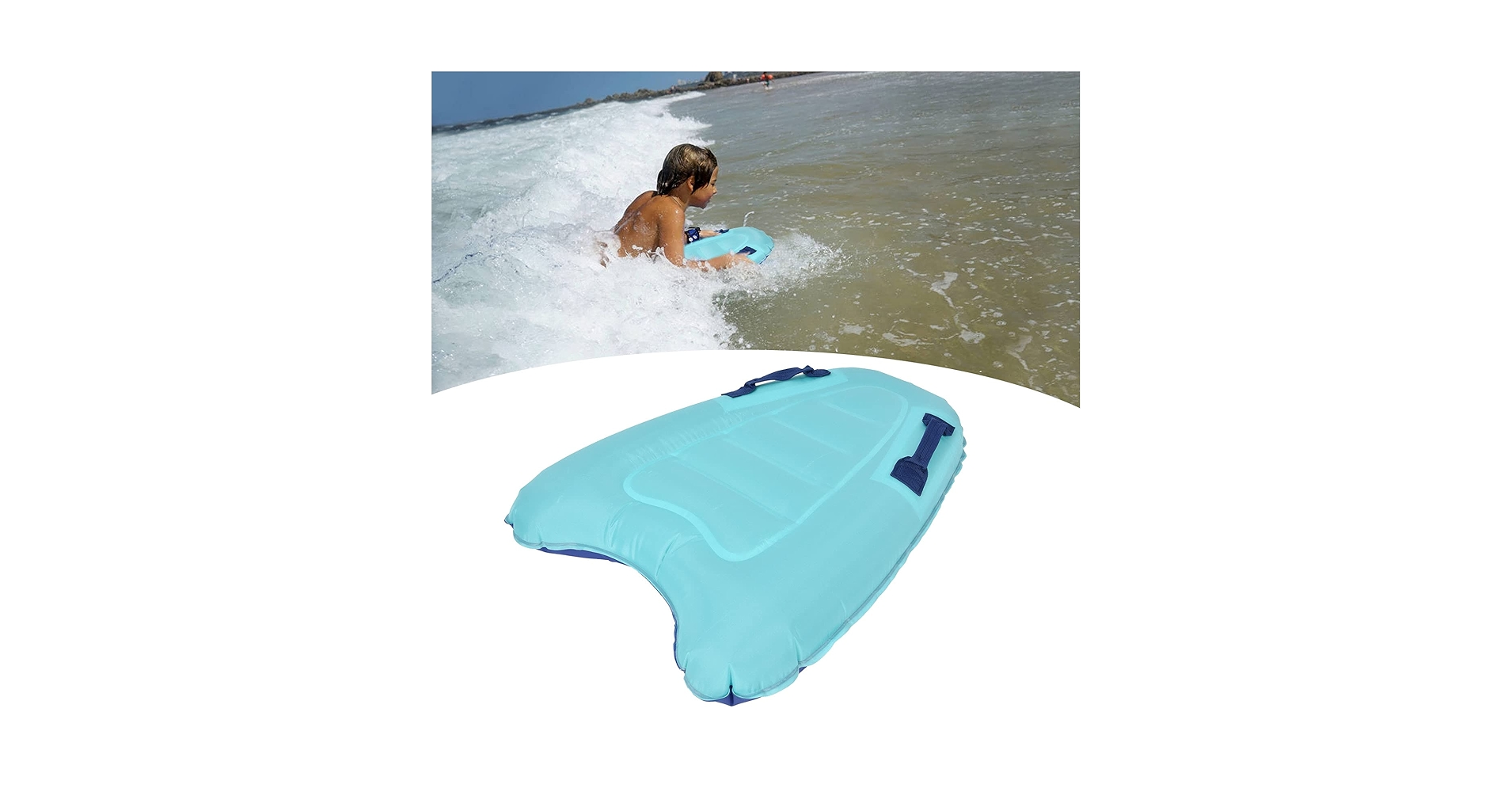 Pool Inflatable Bodyboards Swimming Float Kickboard Learning Bodyboards Children Surfboard Outdoor Inflatable Surf Body Board For Beach Float Kids Water Slip