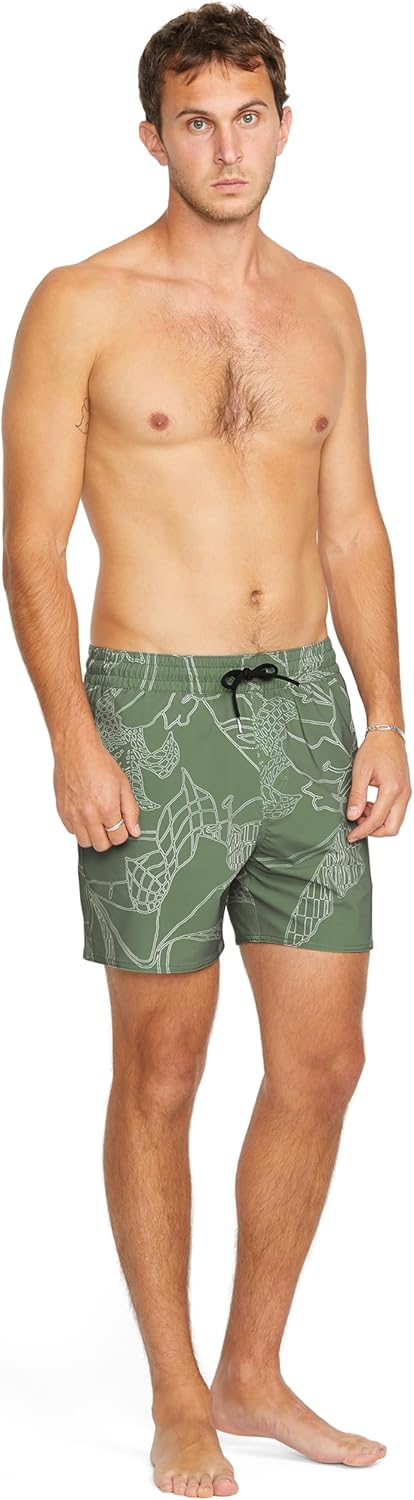 Volcom Men's Lido Solid Mod Stretch 20" Boardshort - Image 7