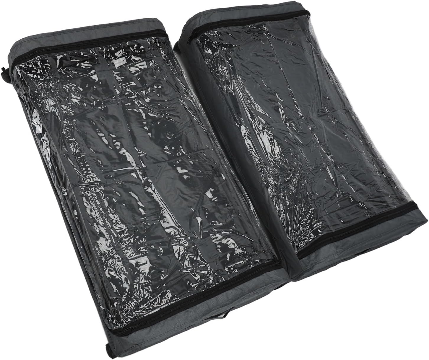 Under Bed Storage Container 360° Rotation Mute Wheel Curved Rolling Under Bed Drawer for Home Dormitory Bedroom Organization