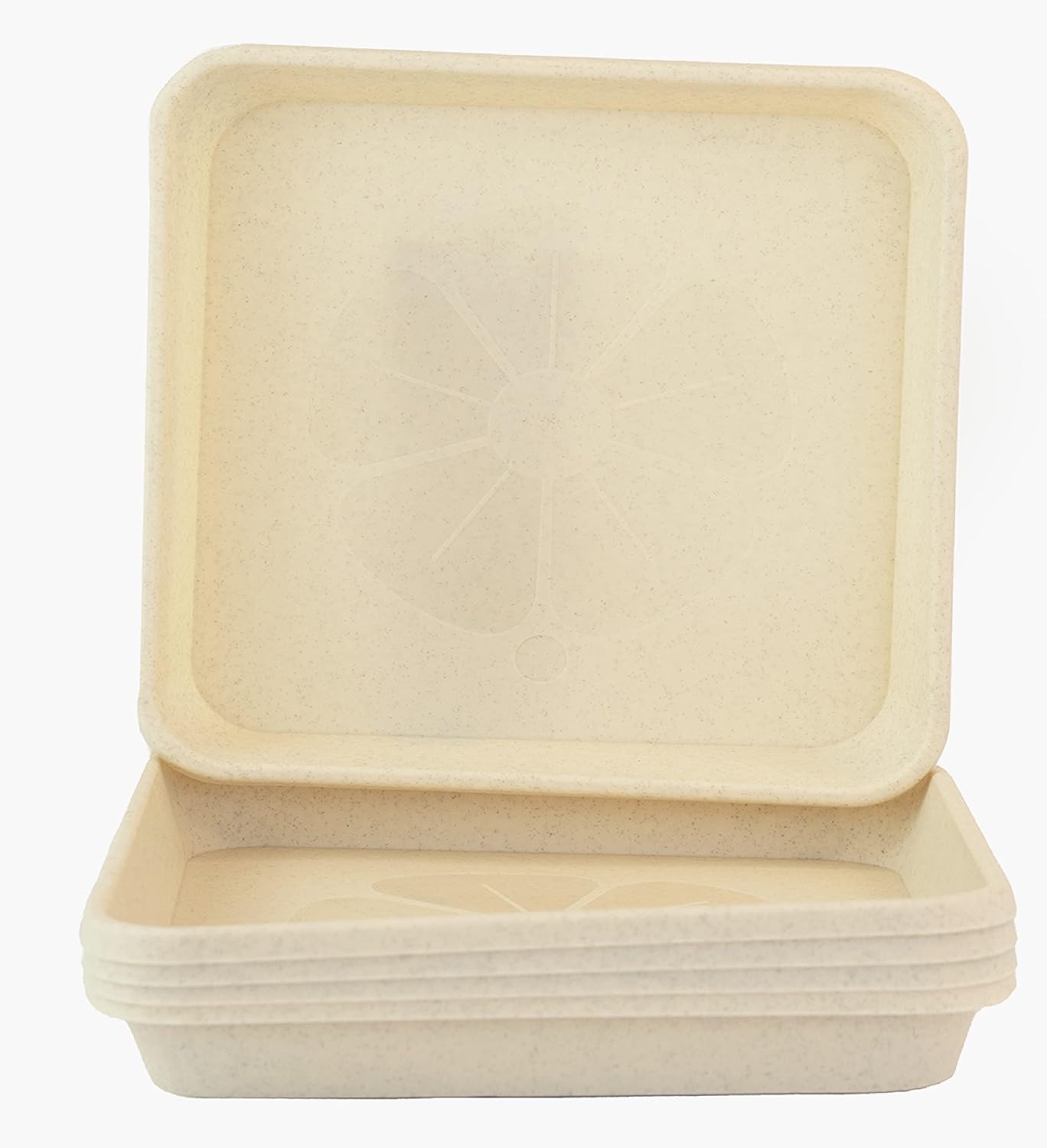 Home Garden Ornaments Square Plant Pot Saucers, Drip Tray