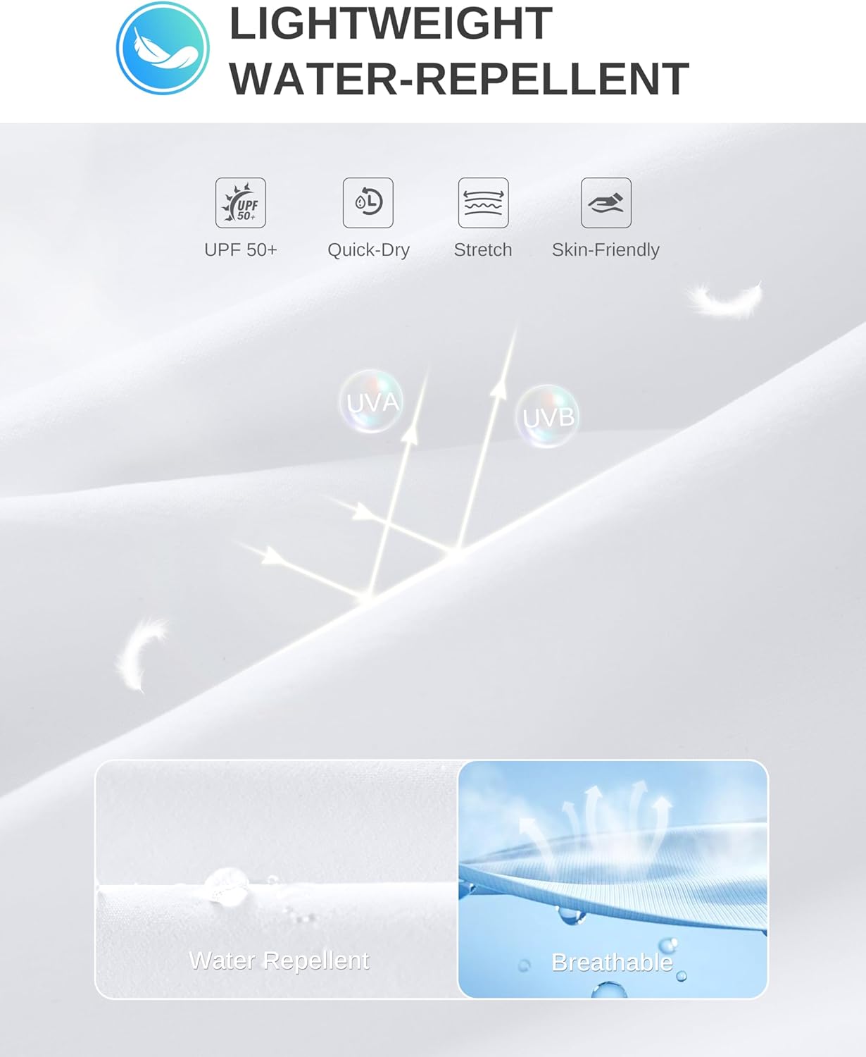 G Gradual Men's Golf Shorts 12" Long with 4 Pockets Lightweight Casual Knee Length Short Quick Dry Hiking Work Travel Shorts - Image 5