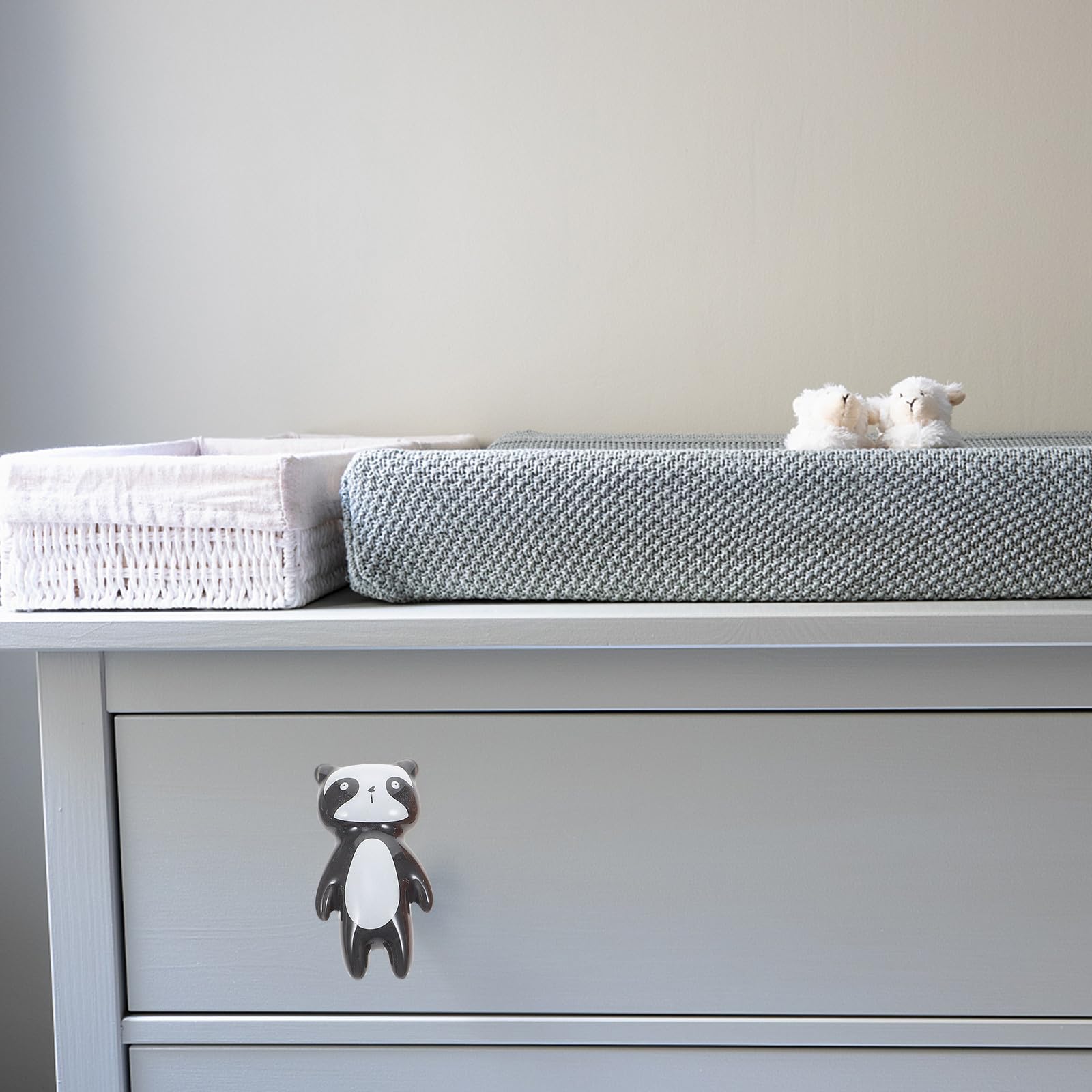 Pomelli per Mobili in Ceramica Animali 8 Pezzi per Armadio | Stile Creativo e Simpatico, Finitura in Lega, Forma Animal, per Cameretta e Sostituzione di Maniglia
