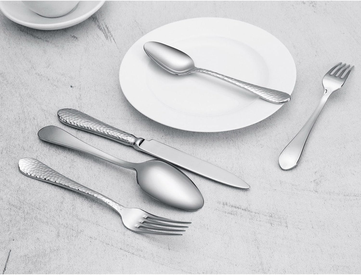 Minimal Stainless Steel Steak Knife, 8 pcs set - Martin - Mirror polishing in solid wooden gift box