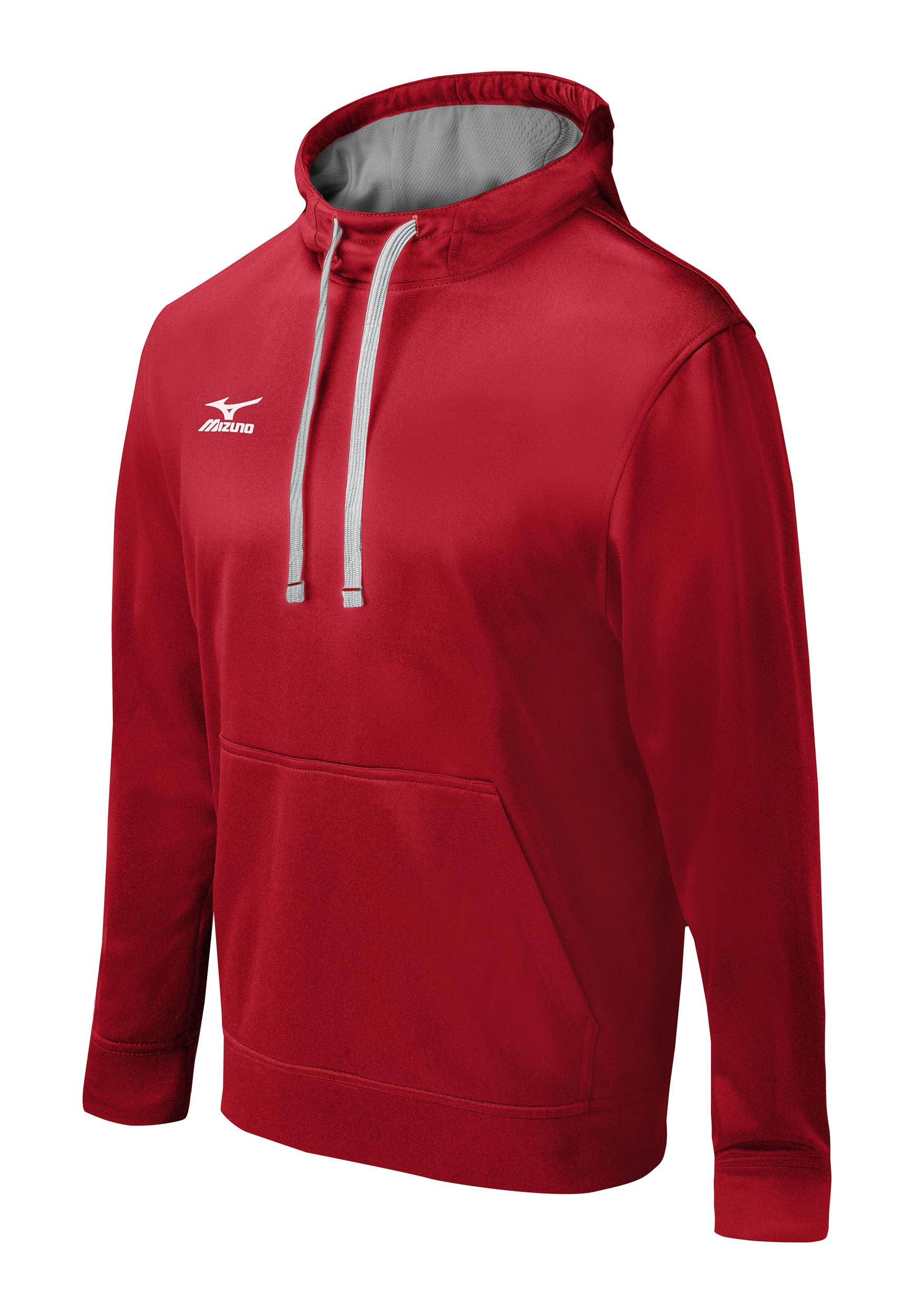Mizuno Men's G2 Stretch Hoodie, Red, XL