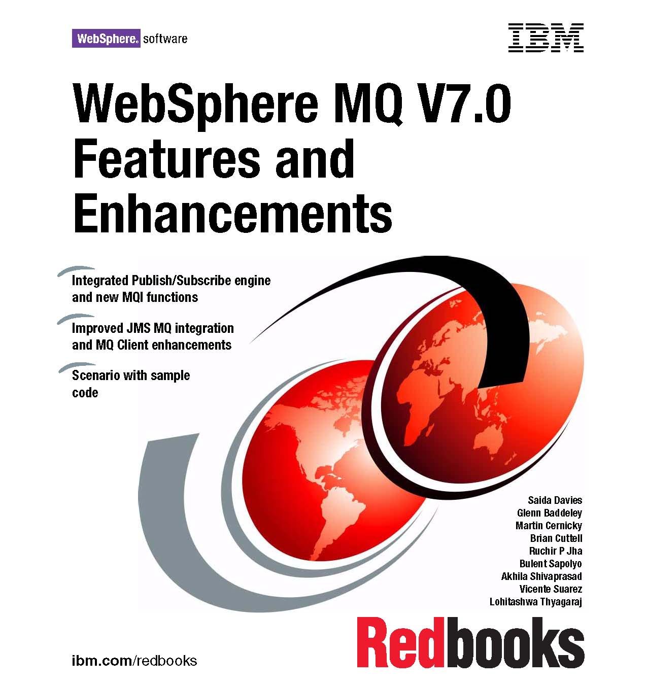 Buy Websphere Mq V7.0 Features and Enhancements — BookShops.in