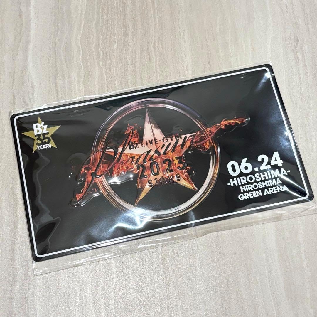 B'z STARS メモリアルプレート 06.24 広島 B'z LIVE-GYM Pleasure 2023