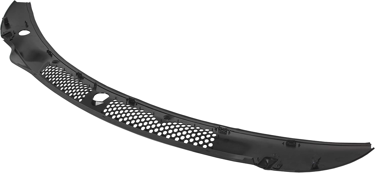 HECASA Cowl Vent Windshield Wiper Grille Panel Cover Compatible with 1994-1998 Ford Mustang & Cobra