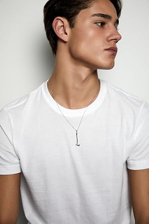 Axe Necklace, Silver