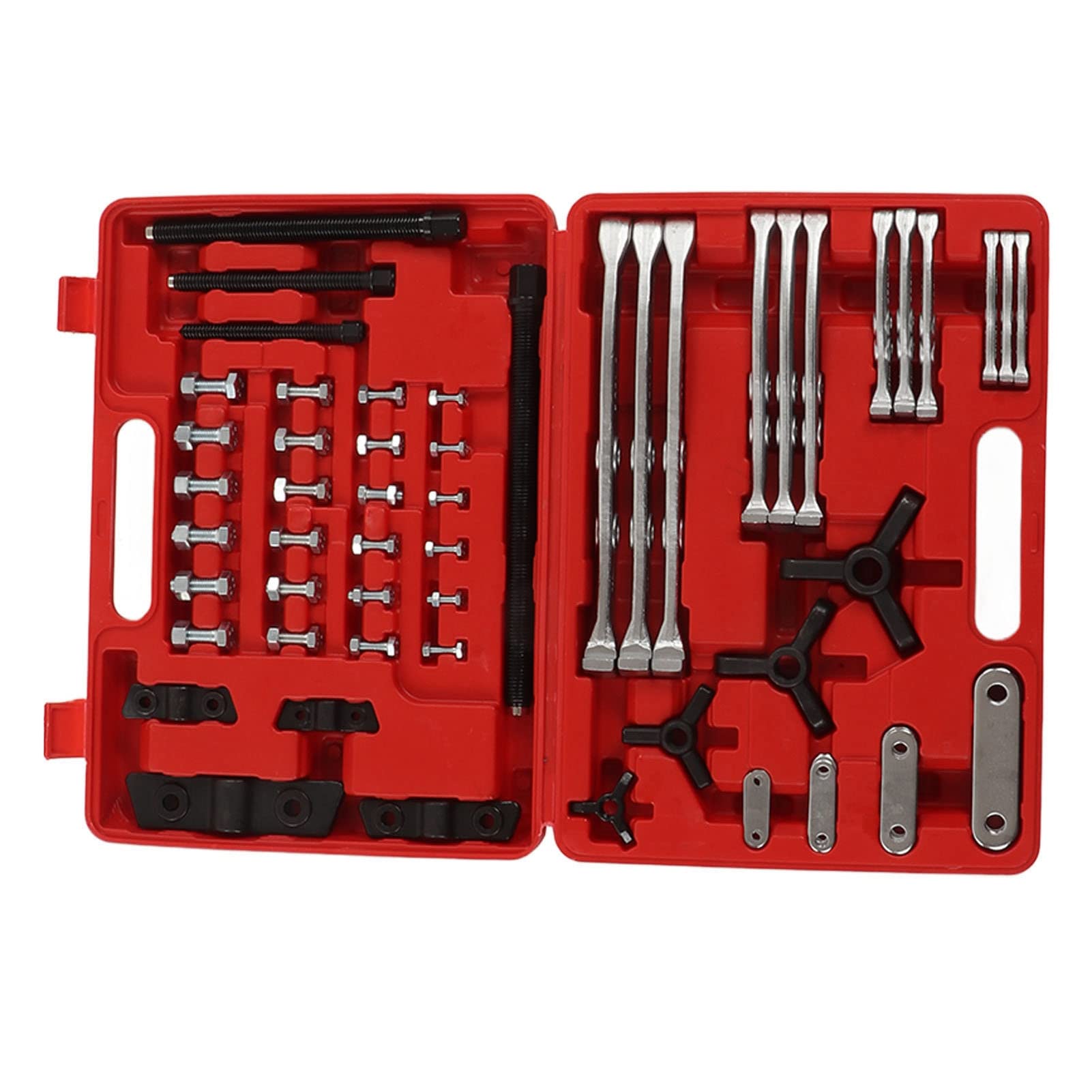 Juego de Separadores de Cojinetes de Extractor de Cubo de Engranajes de 72 Piezas, Herramienta Profesional de Reparación de Automóviles, Universal para Poleas, Piñones, Cubos de Engranajes,
