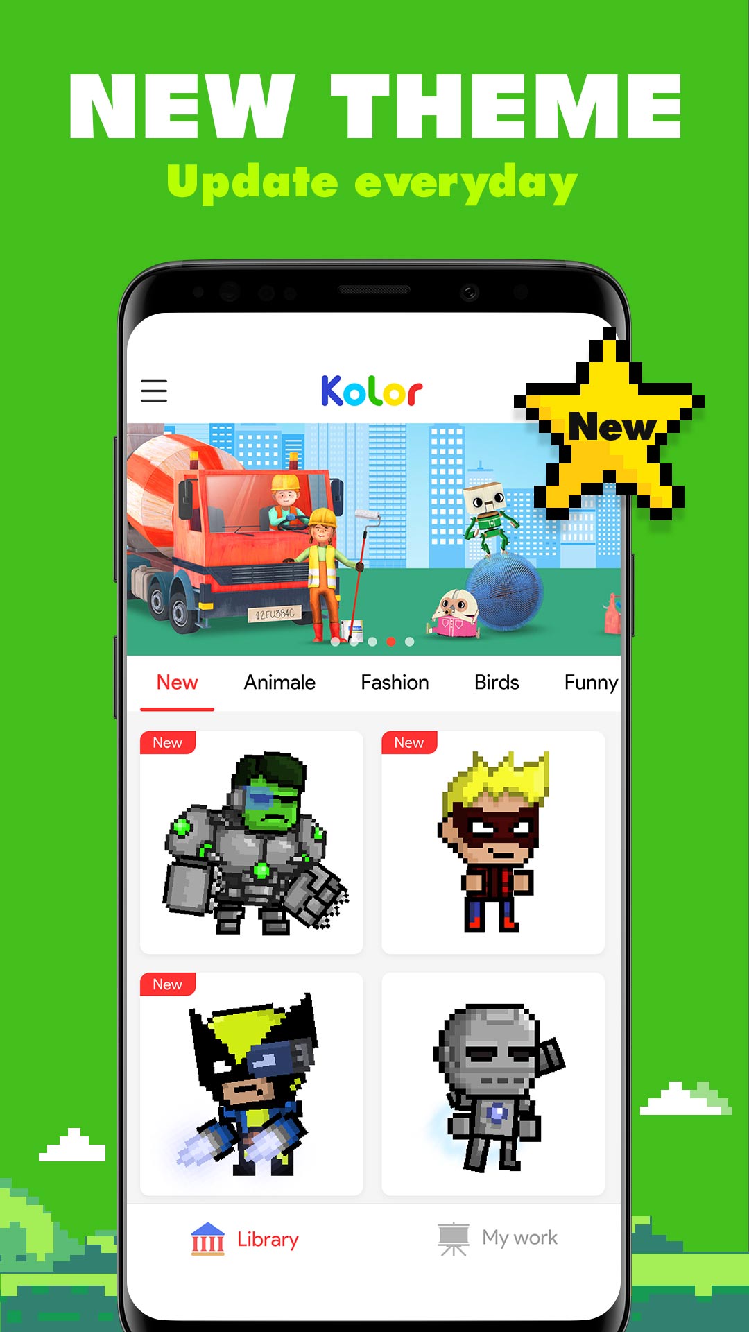 Kolor - Color by Number - App on Amazon Appstore