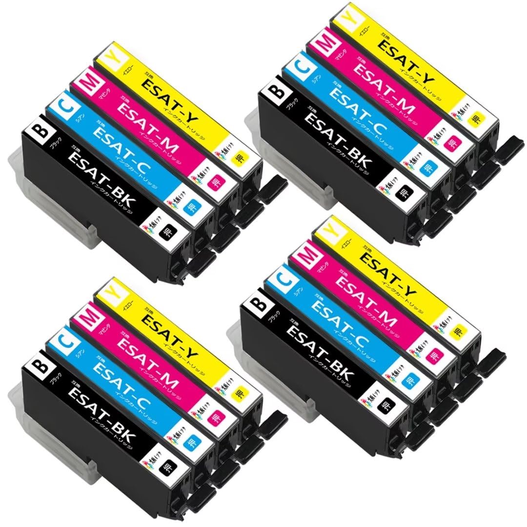 Amazon.co.jp: エプソンSAT-6CL互換インクカートリッジEPSON SAT4色16 