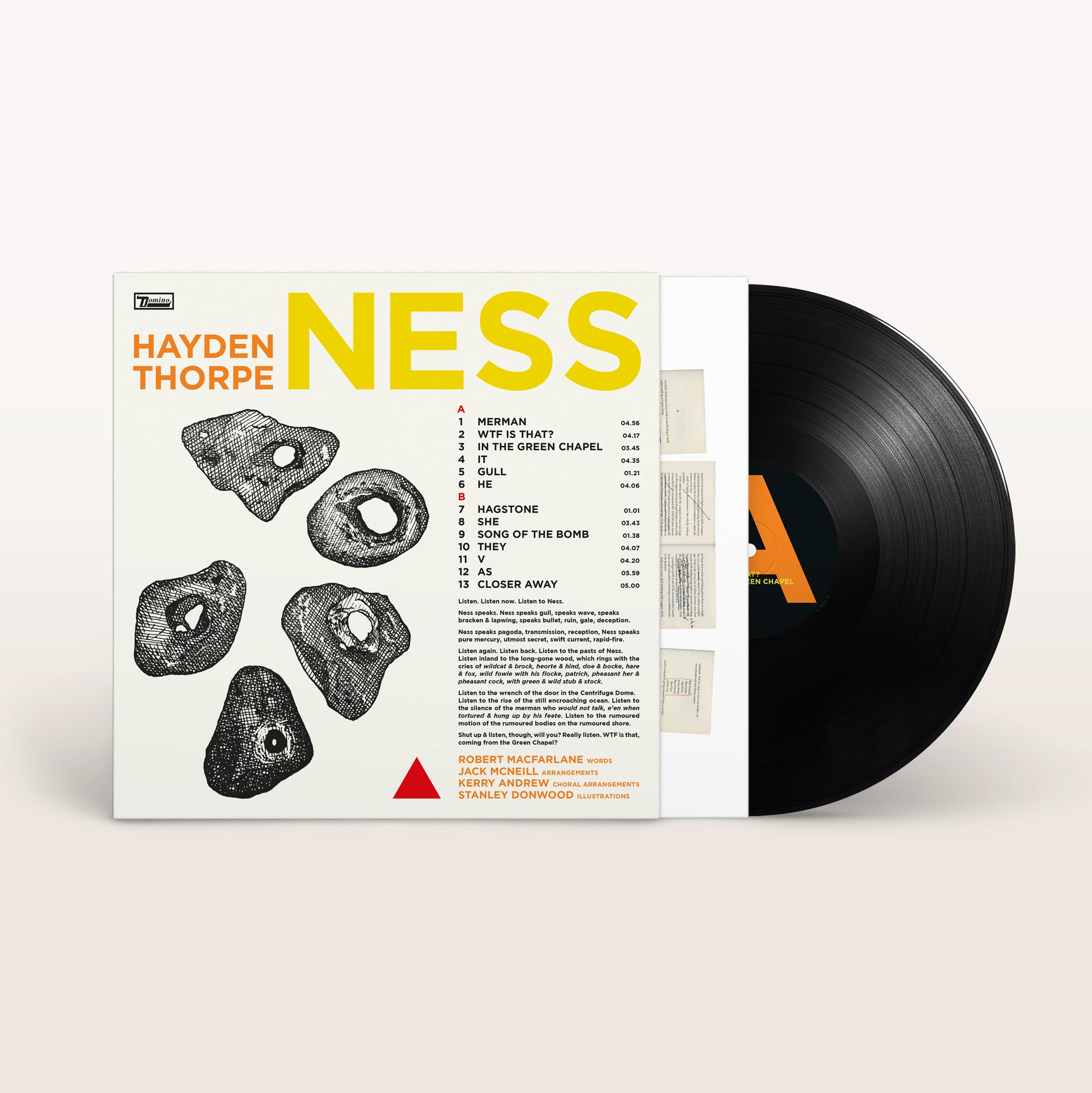 Hayden Thorpe Ness LP Vinyl WIGLP516 NEW