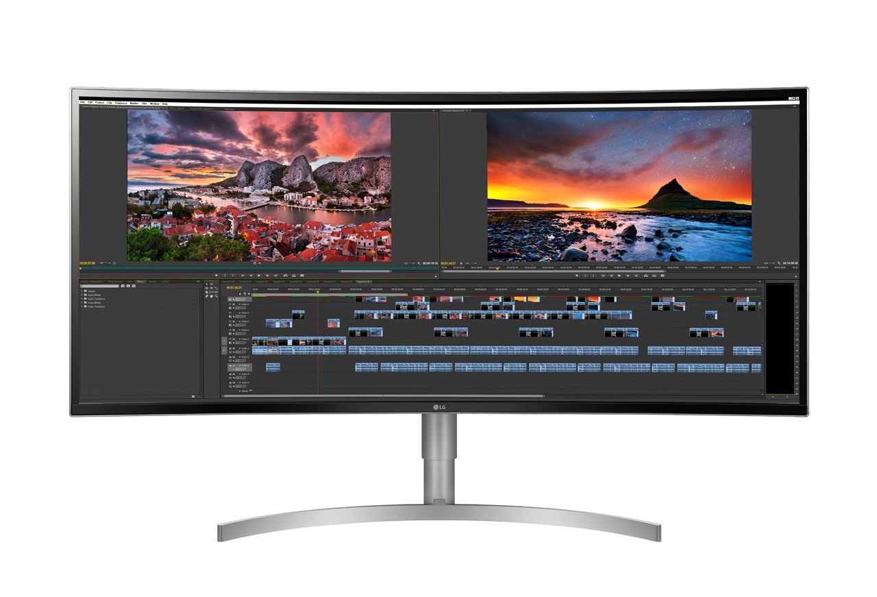 Amazon.co.jp: LG ウルトラワイド 38インチ 21:9 モニター 38WK95C 