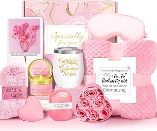 Geschenke für Frauen,Geburtstagsgeschenk für frauen, Entspannende Spa Geschenk Korb Care Paket, Geschenk Set für beste Freunde weibliche Schwester Mutter Frau Ihre Freundin Coworker Bestie Lehrer