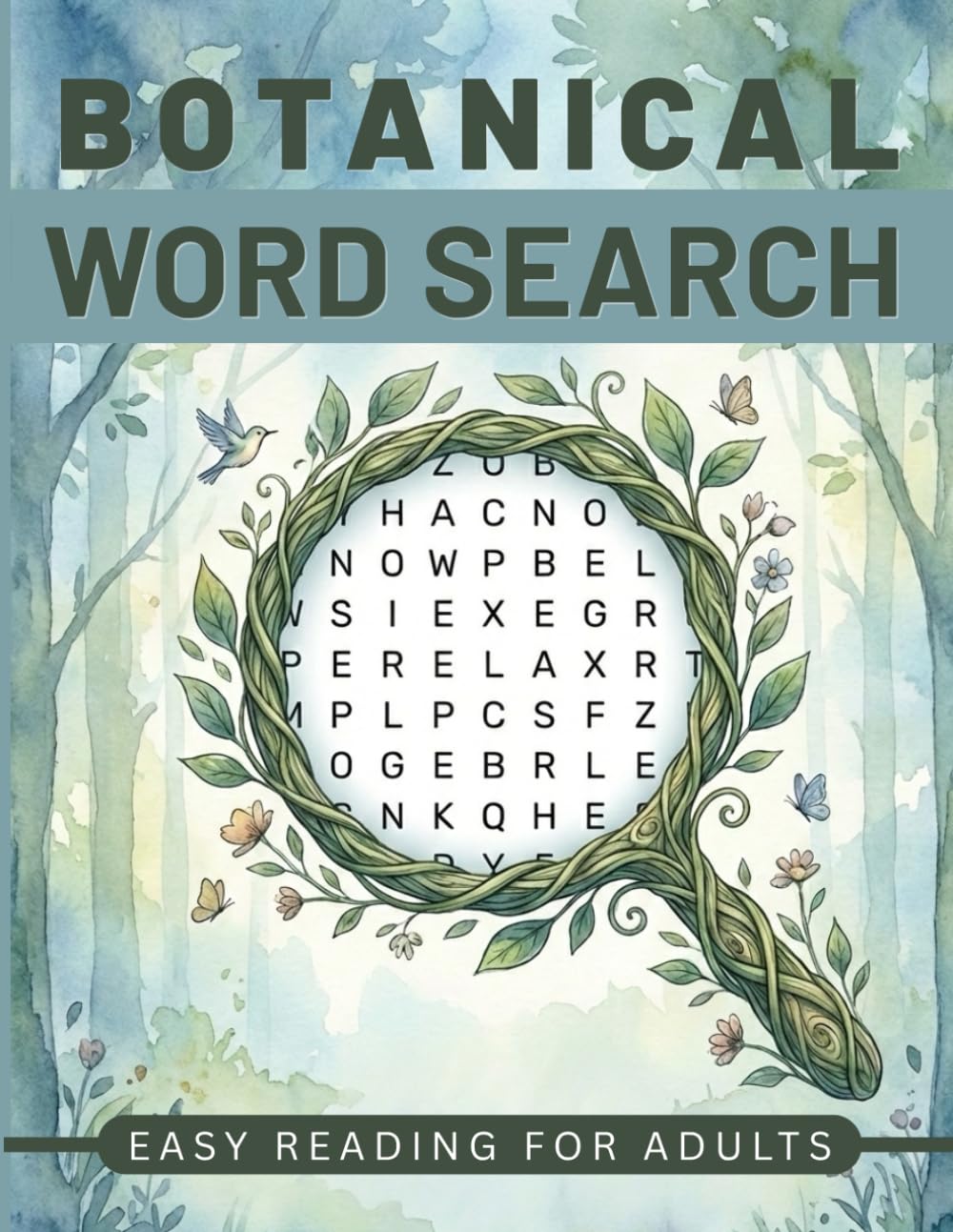 Botanical Word Search: Nature-Inspired Puzzles and Facts on Every Page