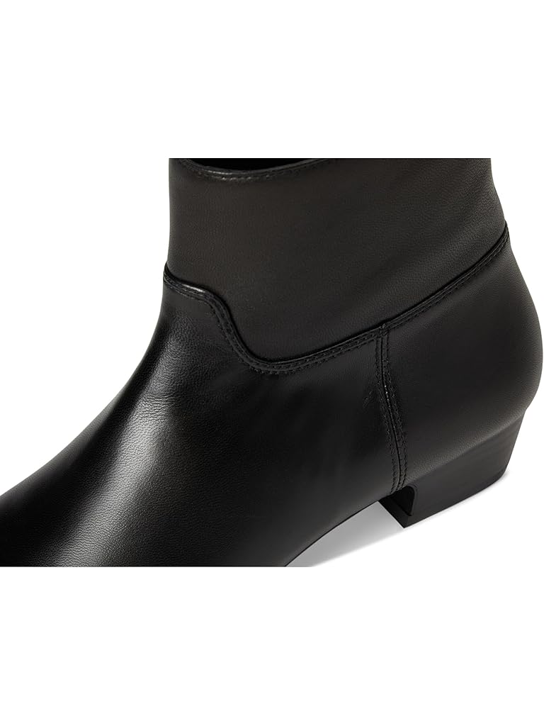 Black Stuart Weitzman Stassi Zip Bootie