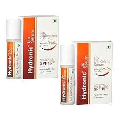 Regaliz Hydronic Lip Serum - 4.5Ml | Hydrating, Lightening, Uv Protection With Spf 15| Pack of 2 (2)