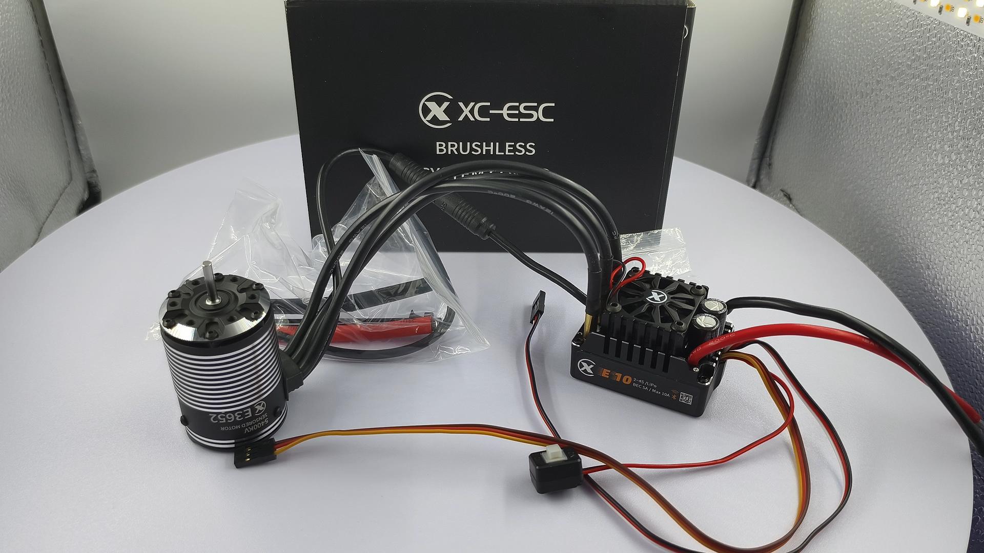 Amazon.com: XC E3652 & E10 Sensored Brushless Motor and ESC Combo