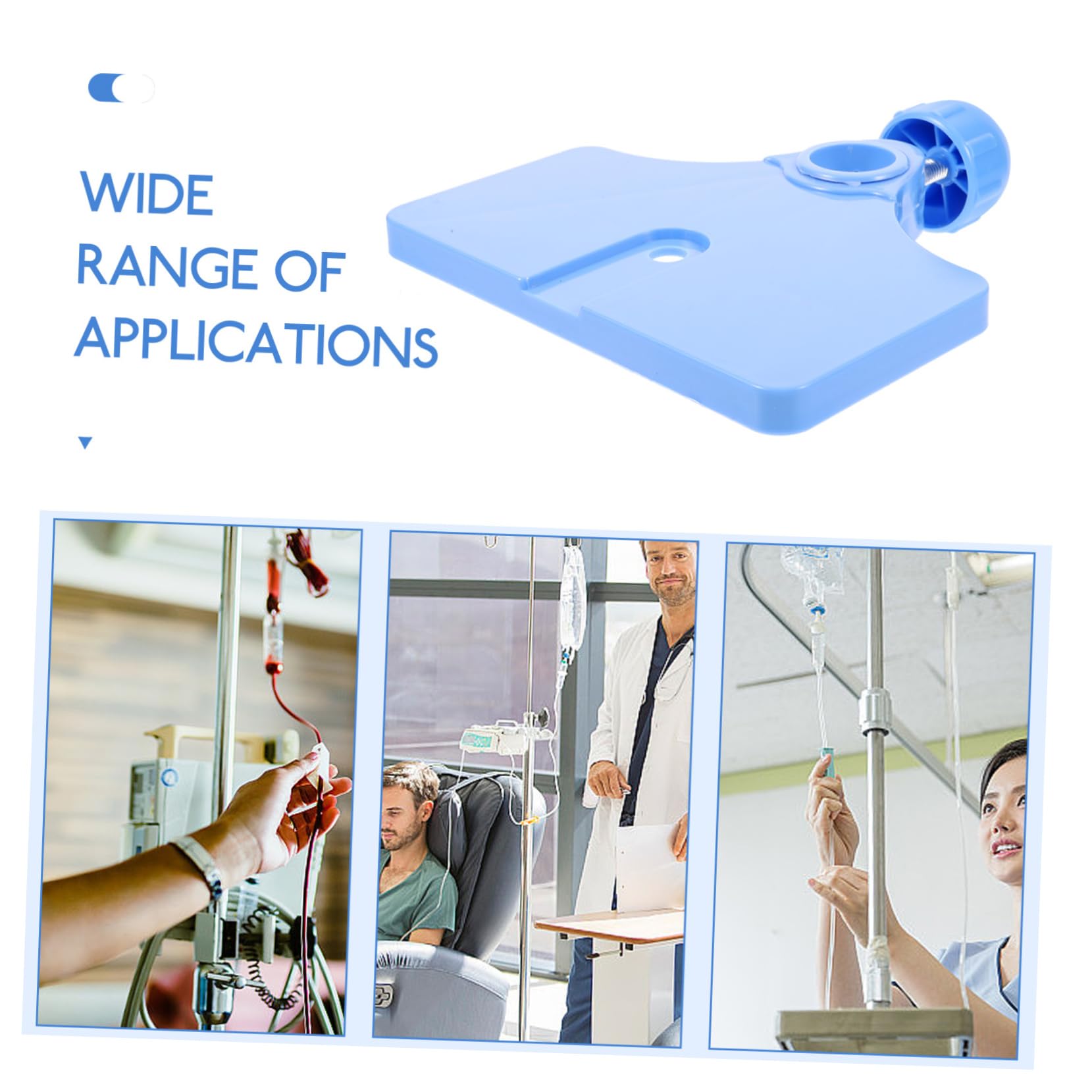 Beavorty Convenient Infusion Support Supply Plastic Tray Infusion Holder Plate for Doctors