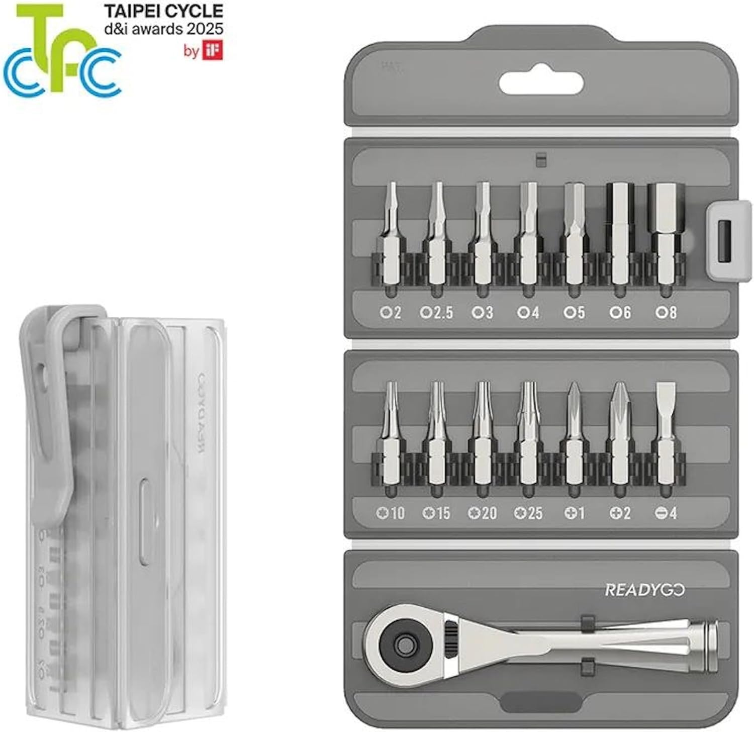 Ready GO Tool Tool Transparent White