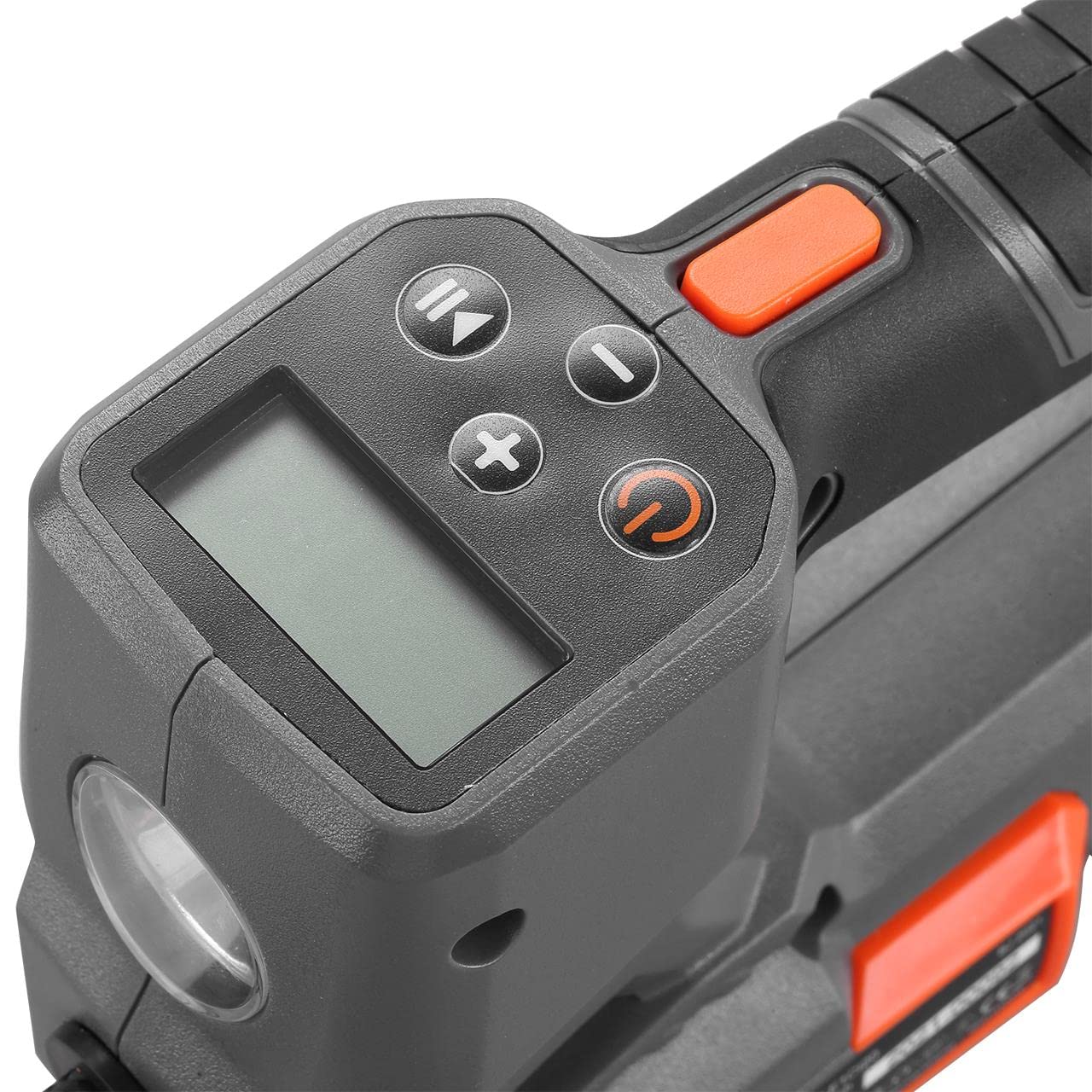 FUXTEC Sprężarka akumulatorowa 20 V – 10,3 bar (150 psi) – pompa powietrza w zestawie adapter do wentyli Presta, akumulator i ładowarka do opon pneumatycznych, materacy i piłek