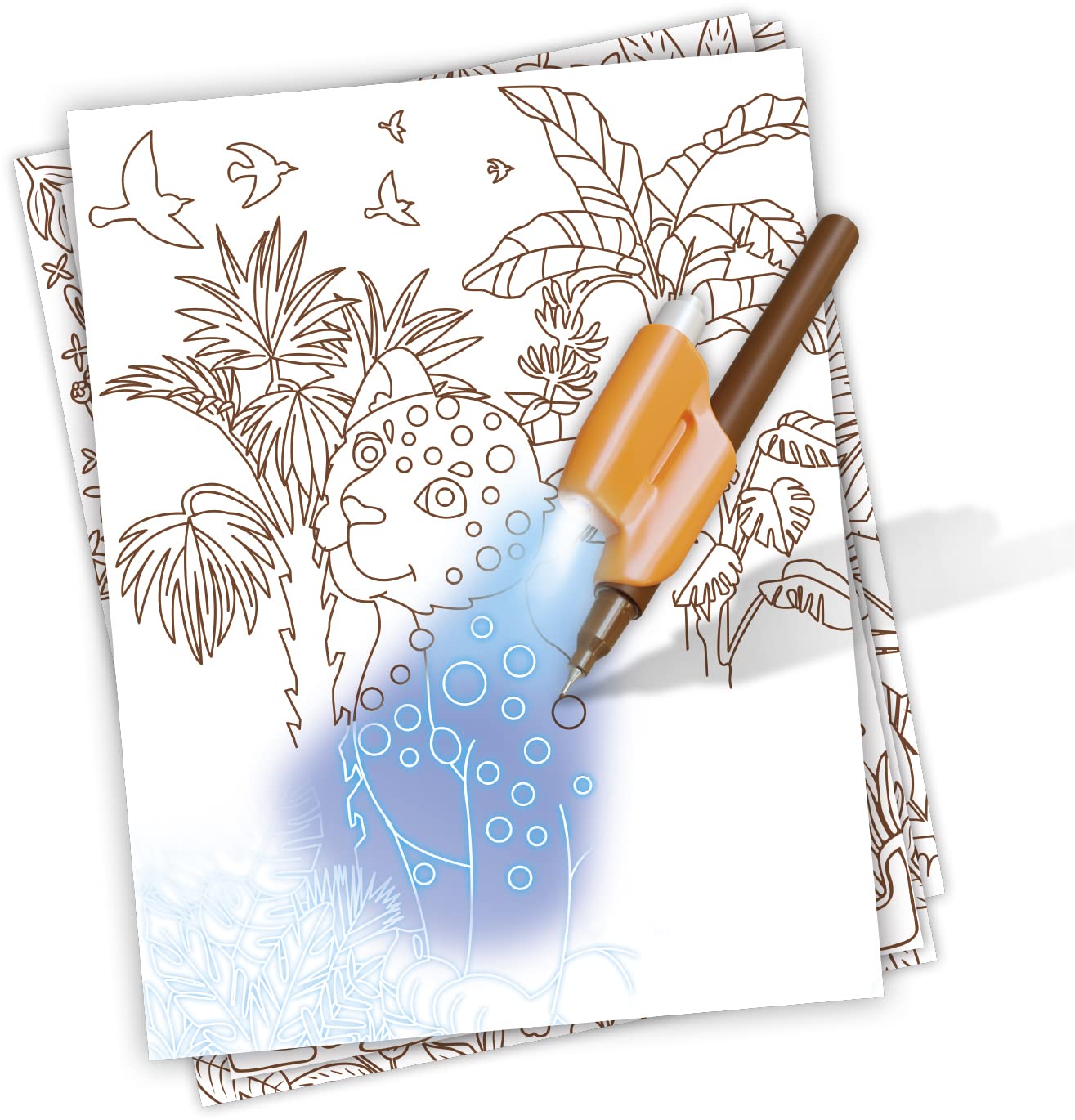 Magic Lign Disegno Kit Disegno Magic Lign - Con Rivelatore Luminoso E 4