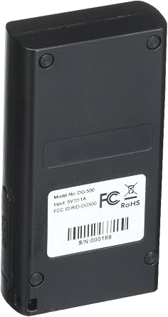 GlobalSat DG-500 Data Logger & Bluetooth GPS Receiver, Black