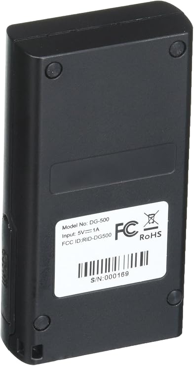 GlobalSat DG-500 Data Logger & Bluetooth GPS Receiver, Black