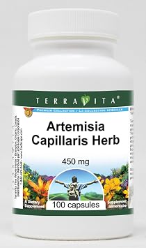 Artemisia Capillaris Herb - 450 mg 100 Capsules, ZIN 513896