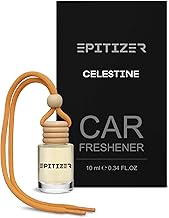Epitizer Hanging Car Air Freshener Celestine – Premium Luxury Scent, 10ml Glass Bottle with Wooden Cap, Lasts 30–45 Days