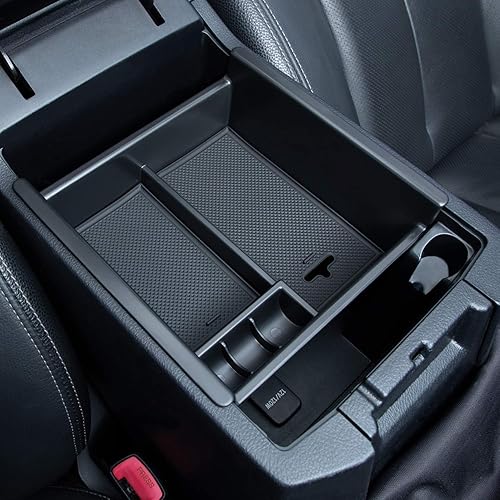 Miniatura 2 de JKCOVER Bandeja organizadora de consola central y funda para reposabrazos compatible con Toyota 4Runner 2010-2020 2021 2022 2023 Toyota 4Runner