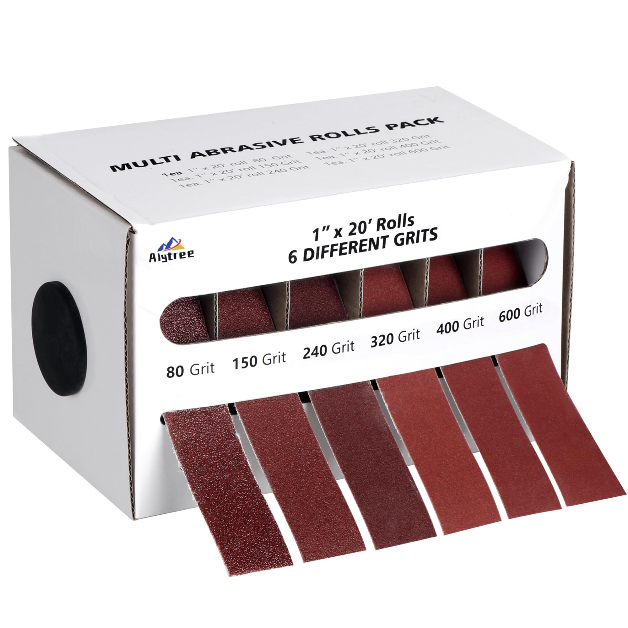 Rotoli Per Carta Vetrata 80 Rotolo Carta Vetrata Grana 80 - 93mm X 10m Per Legno E Metallo Rotolo 93mm X 10m - Foto 9