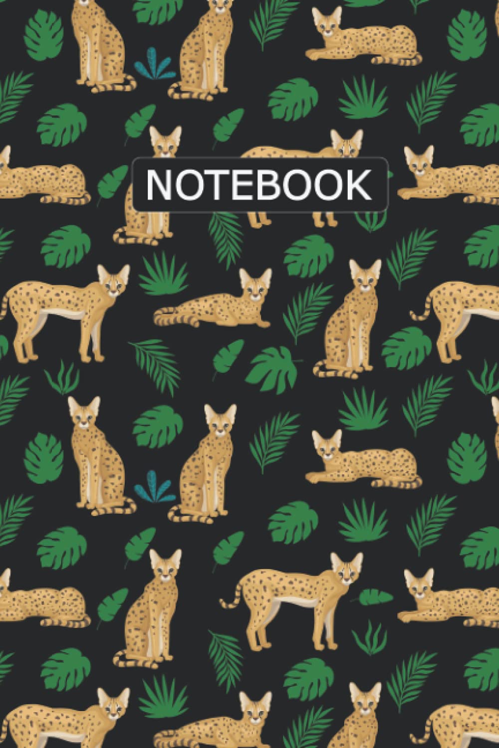 Savannah cat Notebook: Savannah cat Notebook Journal To Write Notes, Password, Notepad, To Do Lists - 6 x 9 Inches - 100 Pages