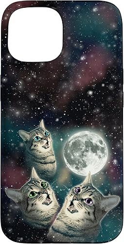 Miniatura 10 de iPhone 1212 Pro Three Cat Moon  3 Kitten Meow Dead Moon Weird Cursed Meme Case