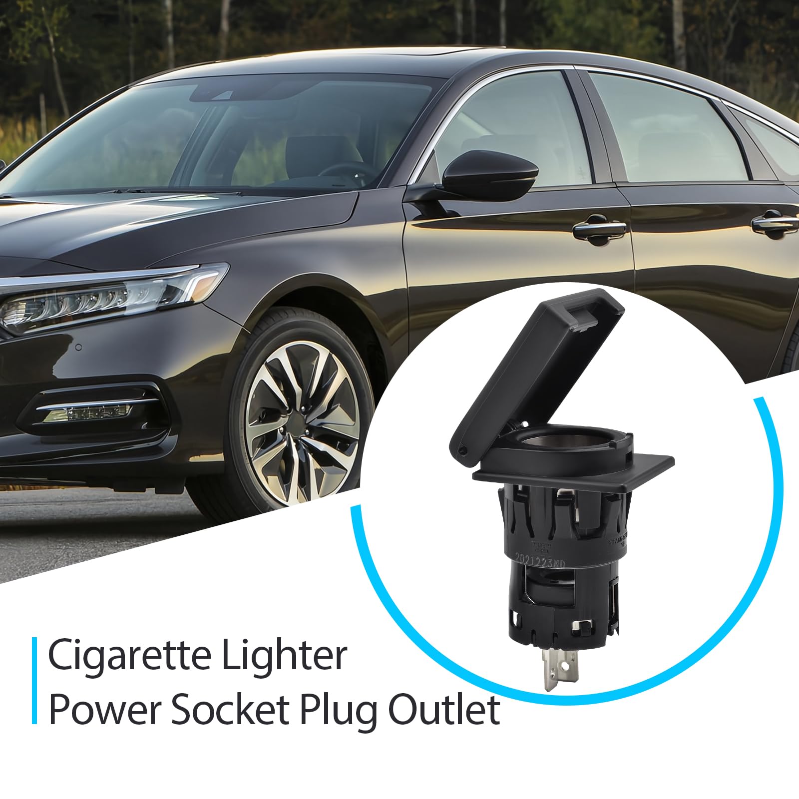 Amazon.com: Cigarette Lighter Power Socket Plug Outlet Compatible with Honda  CRV Civic Accord Crider XRV Replace 39624-TRN-H01 39624-T6D-H01 : Automotive