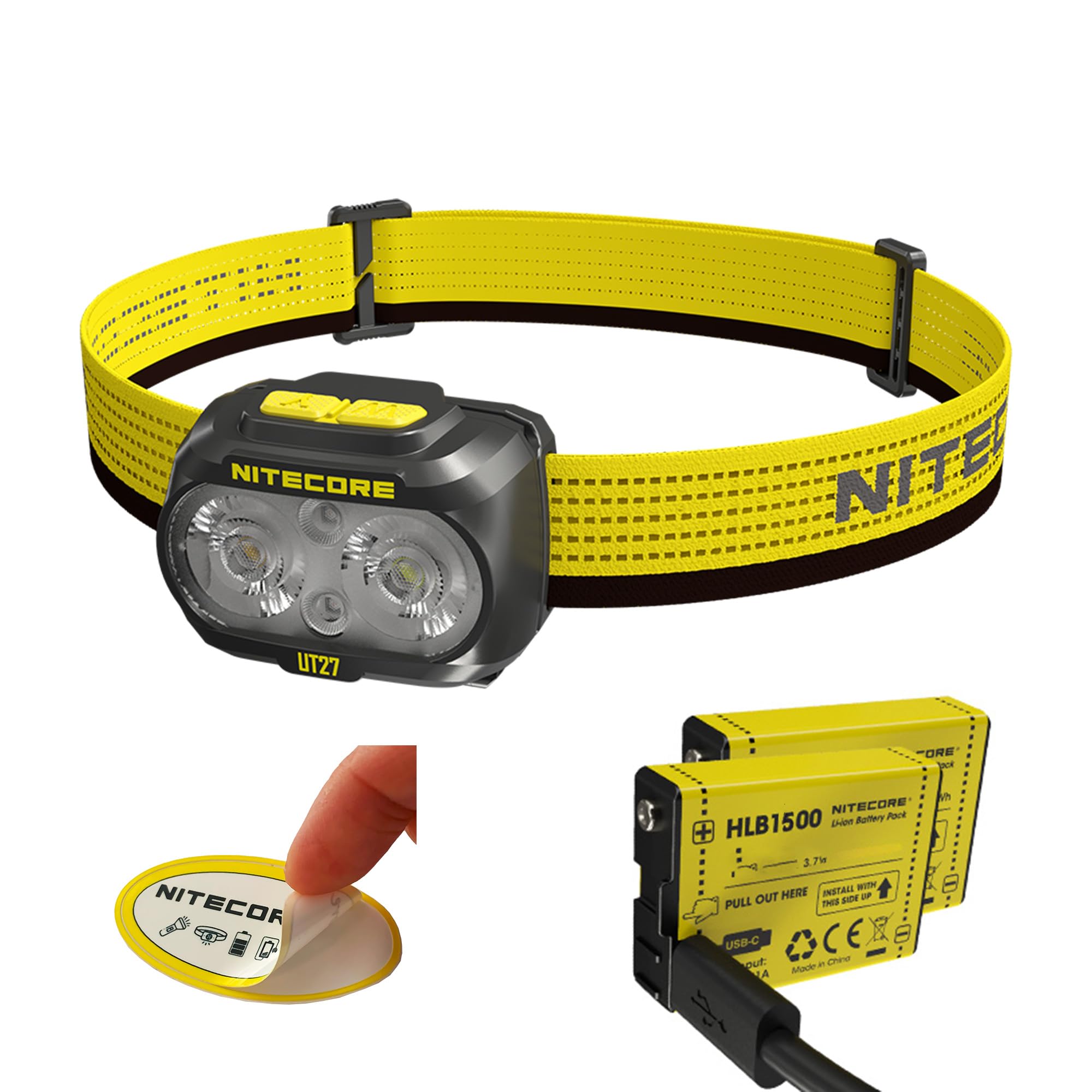 Amazon.co.jp: Nitecore UT27 Pro 800ルーメン ランニングヘッドランプ