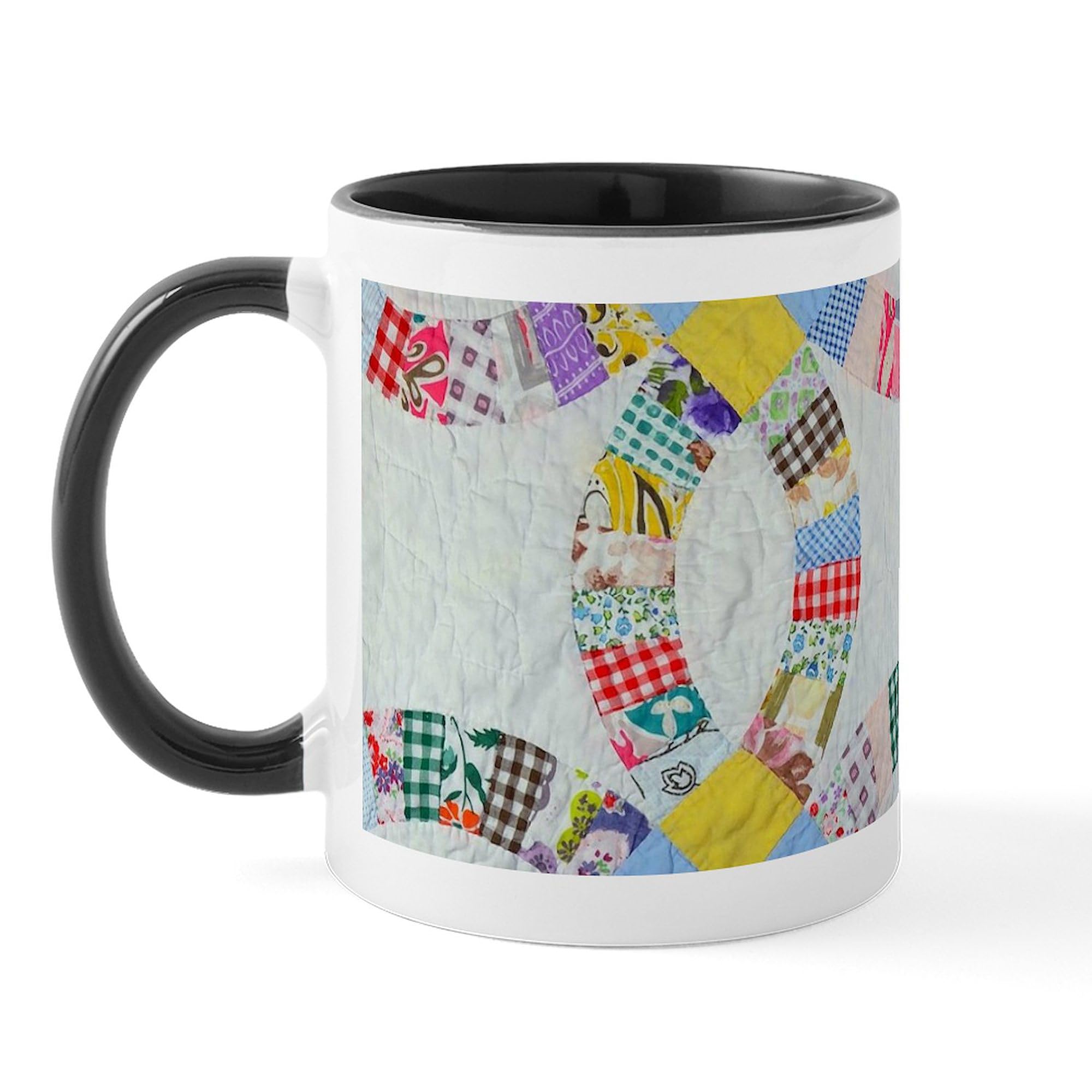 CafePress Quilting Themed Ceramic Coffee Mug - 11 Oz, Dishwasher & Microwave Safe