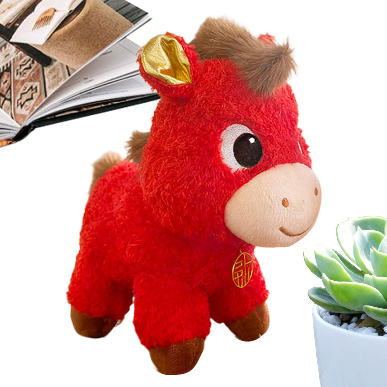 Decorazioni Anno Del Cavallo 2026 – Portafortuna A Tema Capodanno Cinese, Pendenti In Tessuto Per Porta, Finestra, Tavolo E Parete