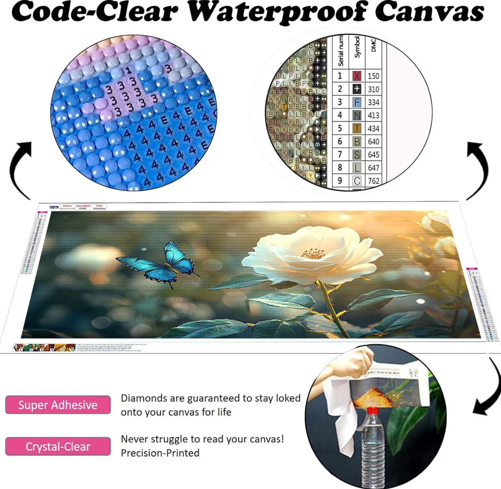 Zestawy do malowania diamentowego dla dorosłych 5D DIY Diamentowa sztuka różowa DIY Dorośli Gem Art Zestawy Kompletne Haft krzyżykowy Puzzle Rysunki Prezent Akcesoria dla początkujących Motyl