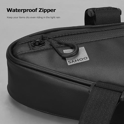 Miniatura 2 de Bolsa de almacenamiento de bicicleta 121469 Bolsa triangular de tubo superior de bicicleta resistente al agua Paquete de ciclismo Bolsa de