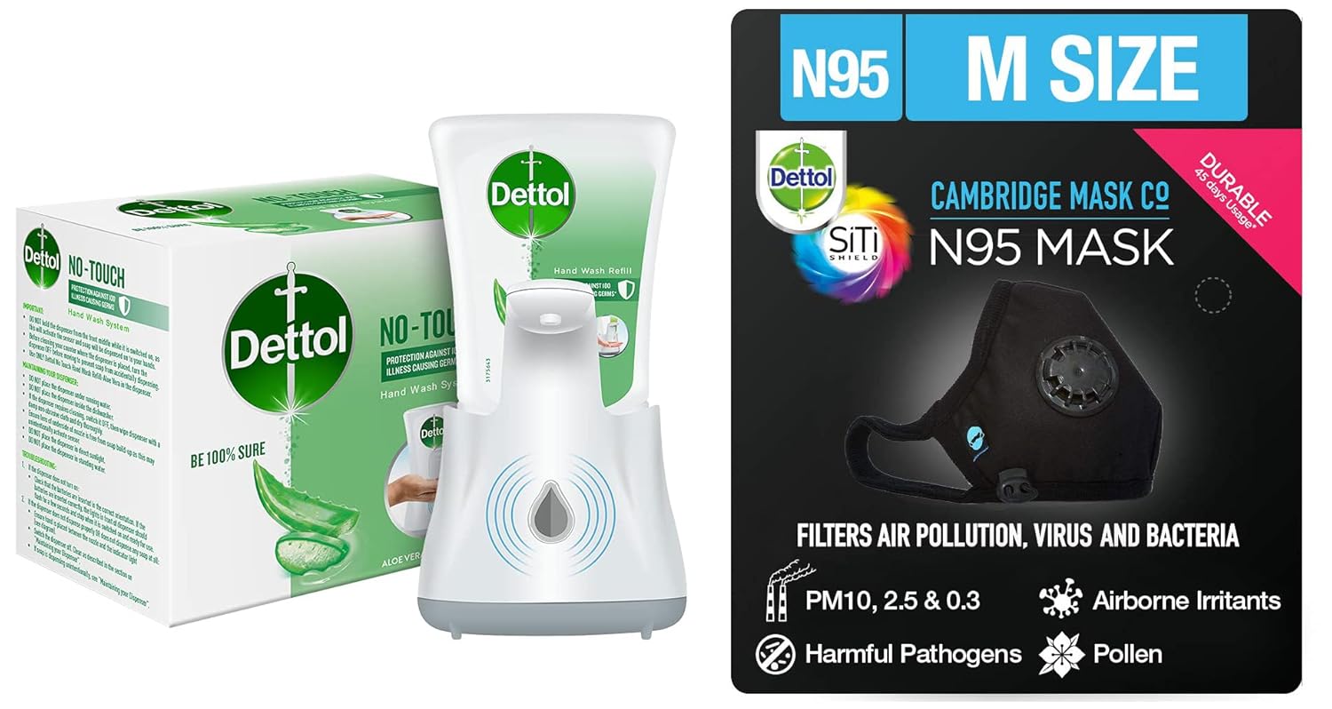 Buy Dettol Handwash NoTouch Automatic Soap Dispenser Device with Aloe