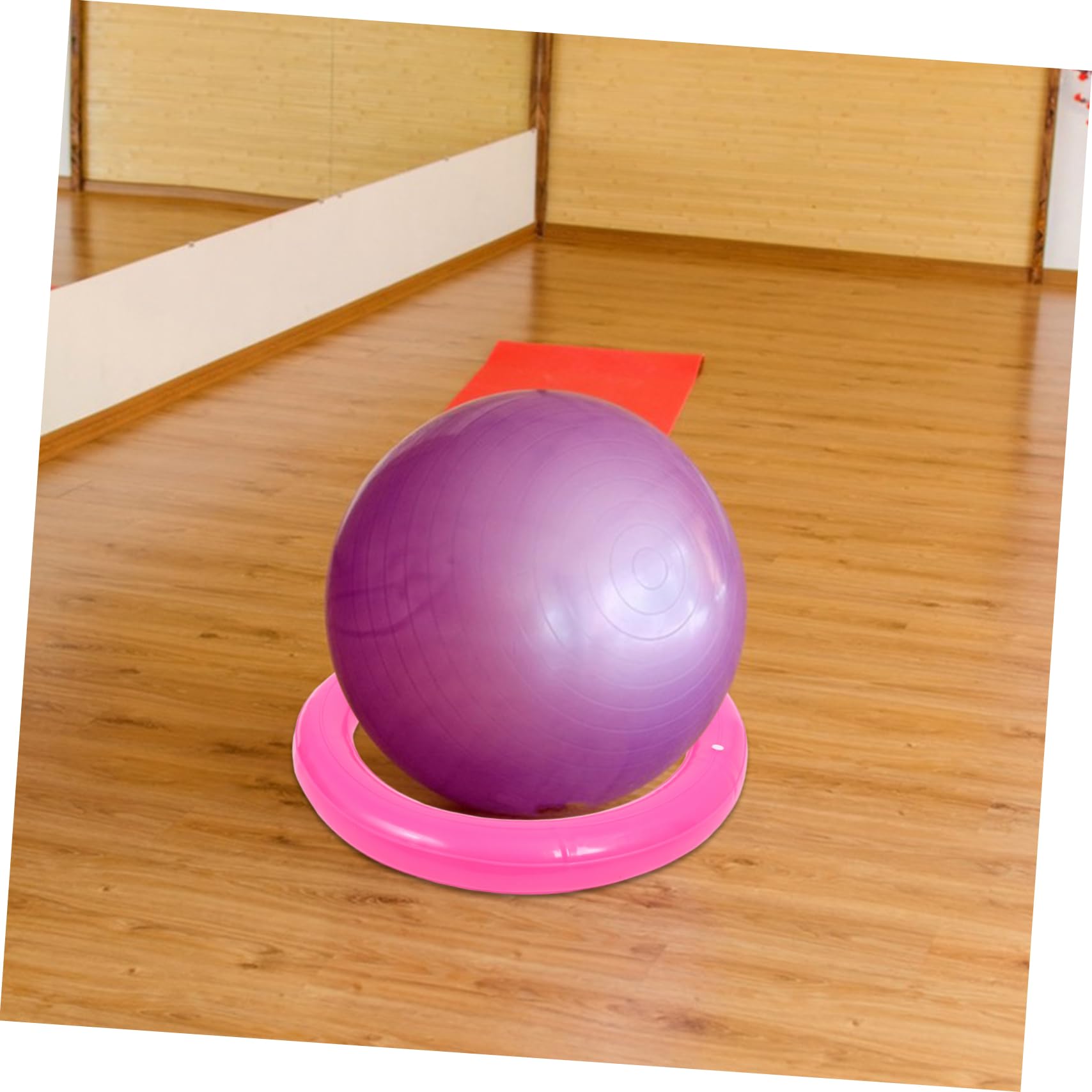 KOMBIUDA Base per Palla da Yoga Anello Fisso Supporto per Palla da Stabilità Base per Palla da Ginnastica Supporto per Palla da Stabilità Base per Palla da Ginnastica Base per Palla