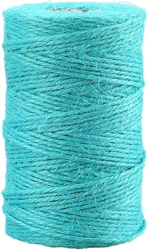 Vista 90 de Cordel de yute natural para arte, manualidades y navidad, cordel de embalaje duradero Gris